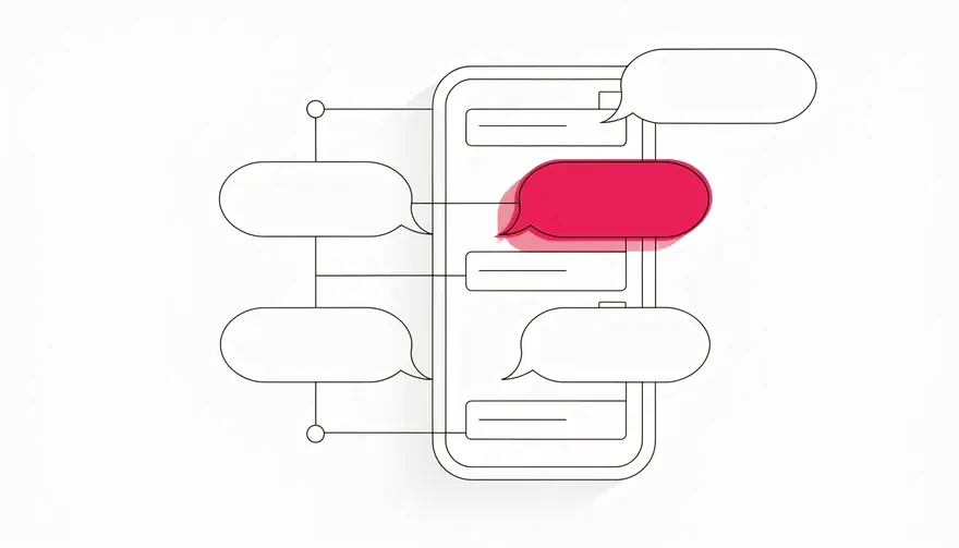 Telegram AI chatbot for creators illustration